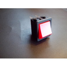 (Ref 774) Arcolectric std Softline Rocker Switch dpst Red Neon 16(4)a 250v ac 